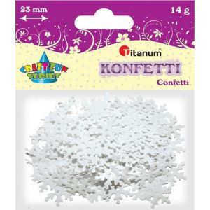 Konfetti Titanum Płatki śniegu, 14g